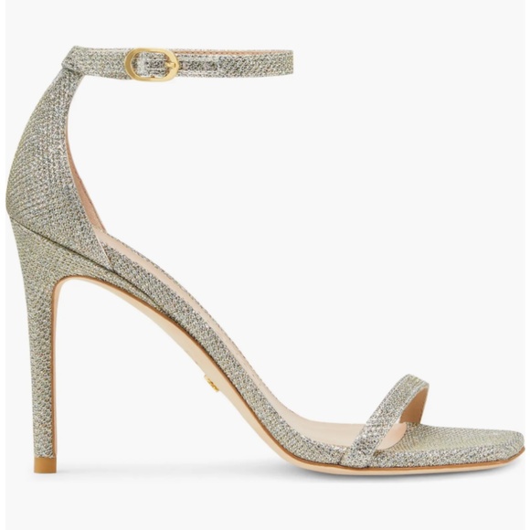 Stuart Weitzman Nudistcurve Ankle Strap Sandal Size 7 - Picture 1 of 9